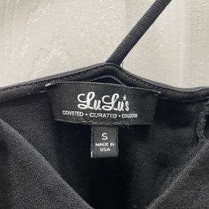 Lulus Black Bodycon Midi